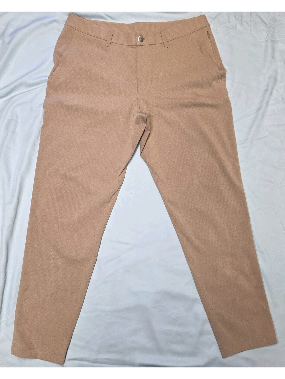 Lululemon ABC Slim Trouser Men's 34x31 WovenAir Tan New No Tags
